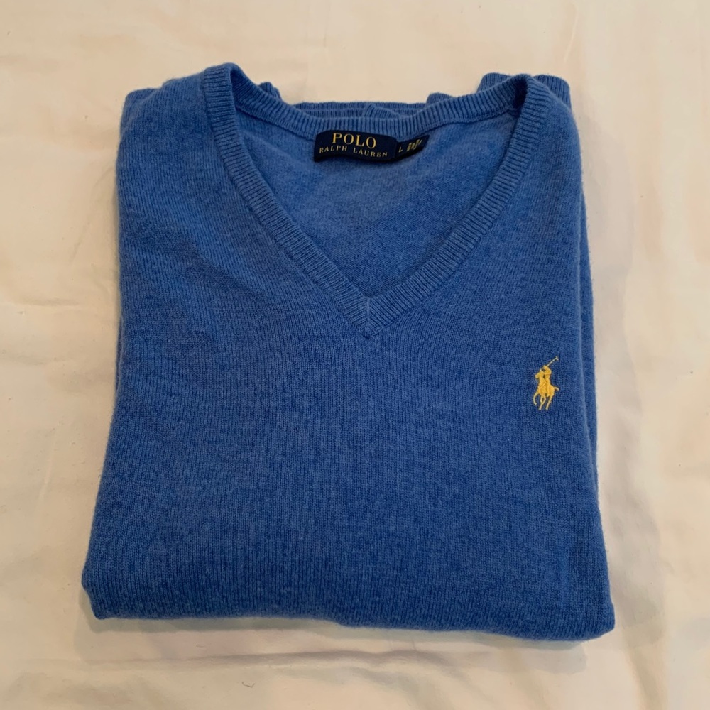 Polo Ralph Lauren wool v-neck sweater